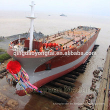 airbag de lanzamiento de goma del barco de barco marino para la venta